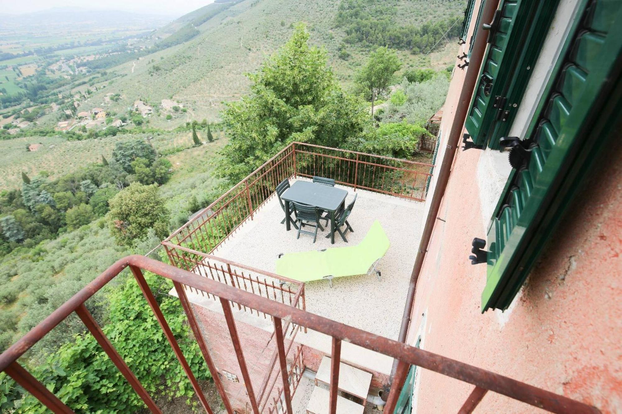 Villa rurale nei pressi Castello Campello sul Clitunno Esterno foto