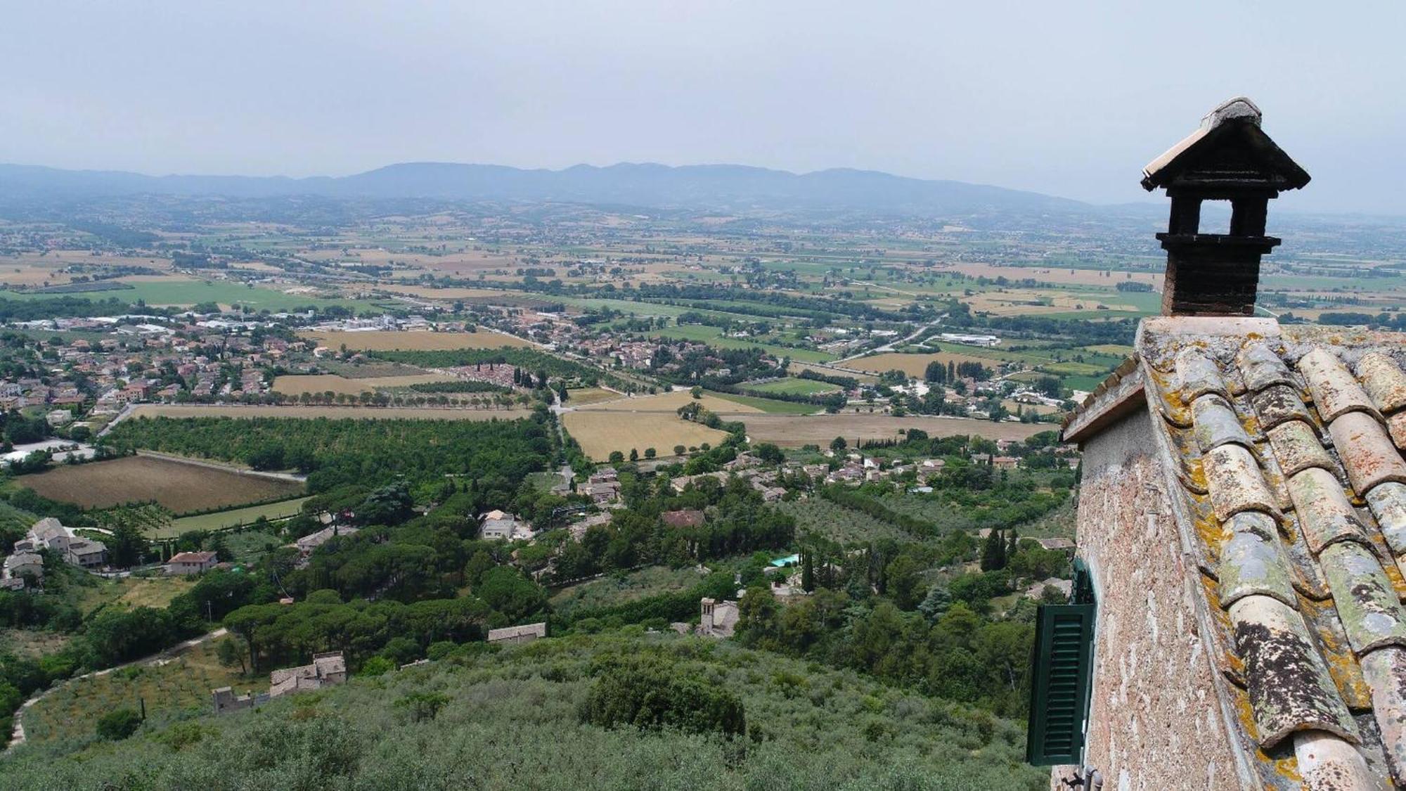 Villa rurale nei pressi Castello Campello sul Clitunno Esterno foto